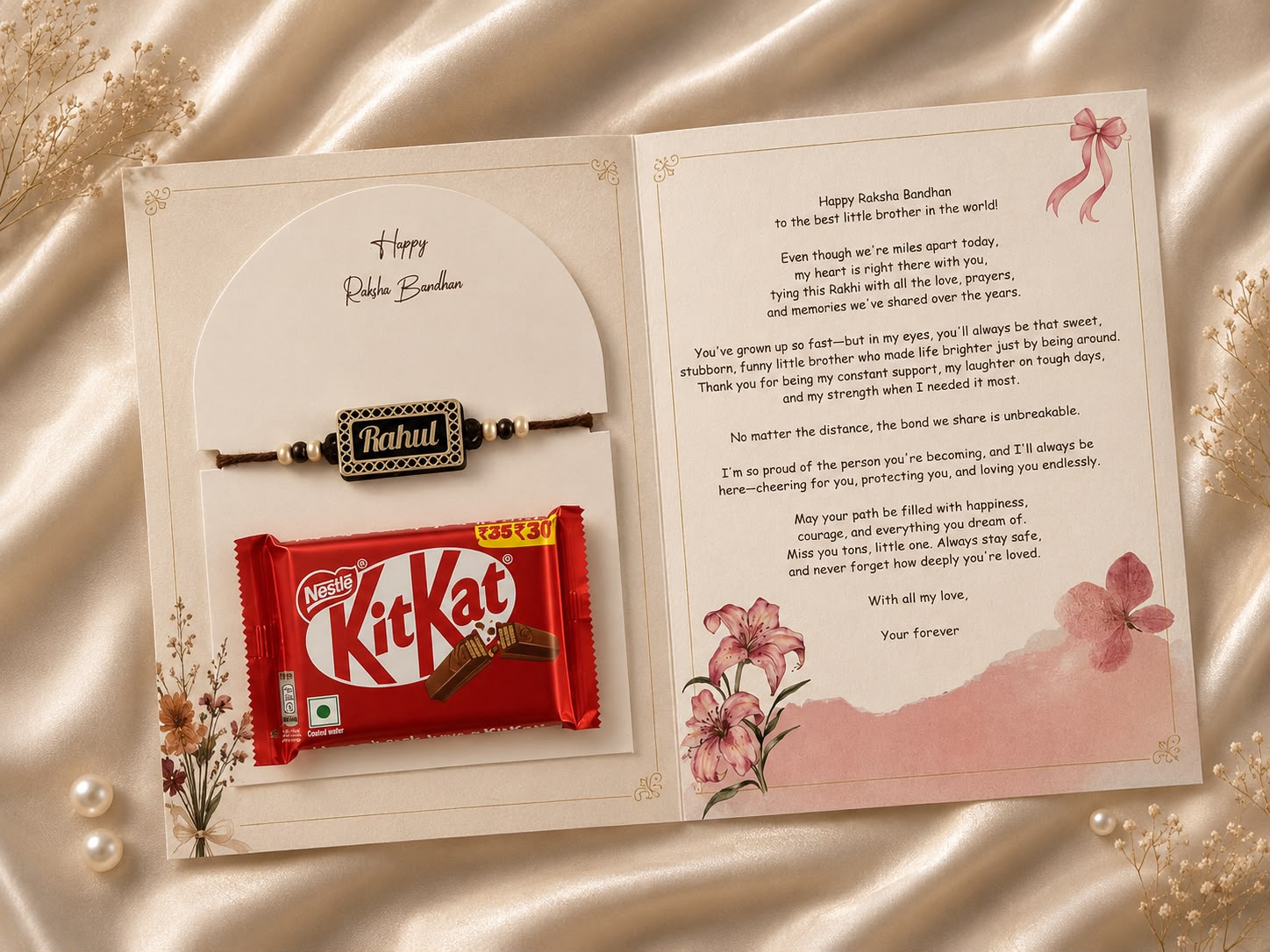Rakhi Greeting Card