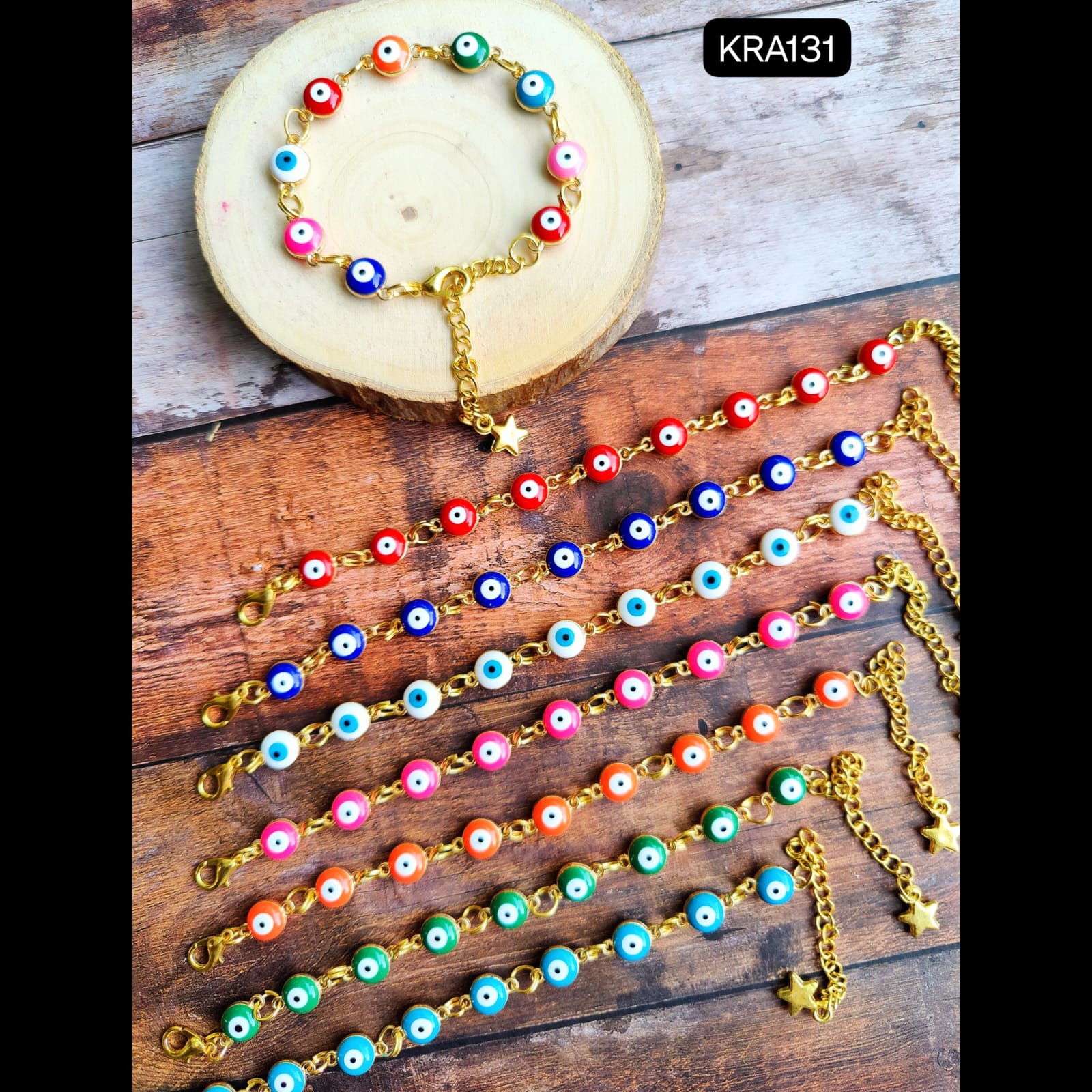 Turkish Evil Eye Bracelet (KRA131)