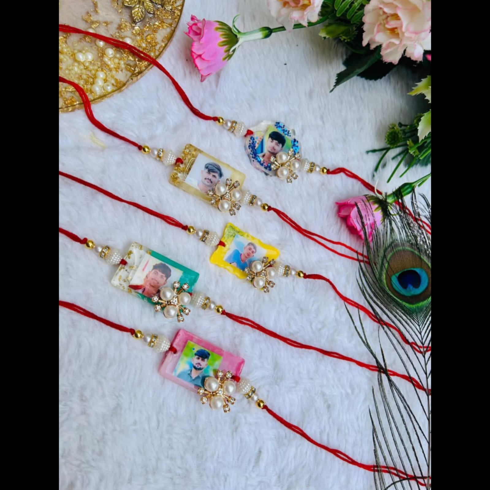 Resin Photo Rakhi 3.0