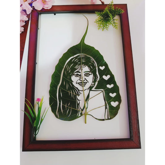 Leaf Art Photo Frame