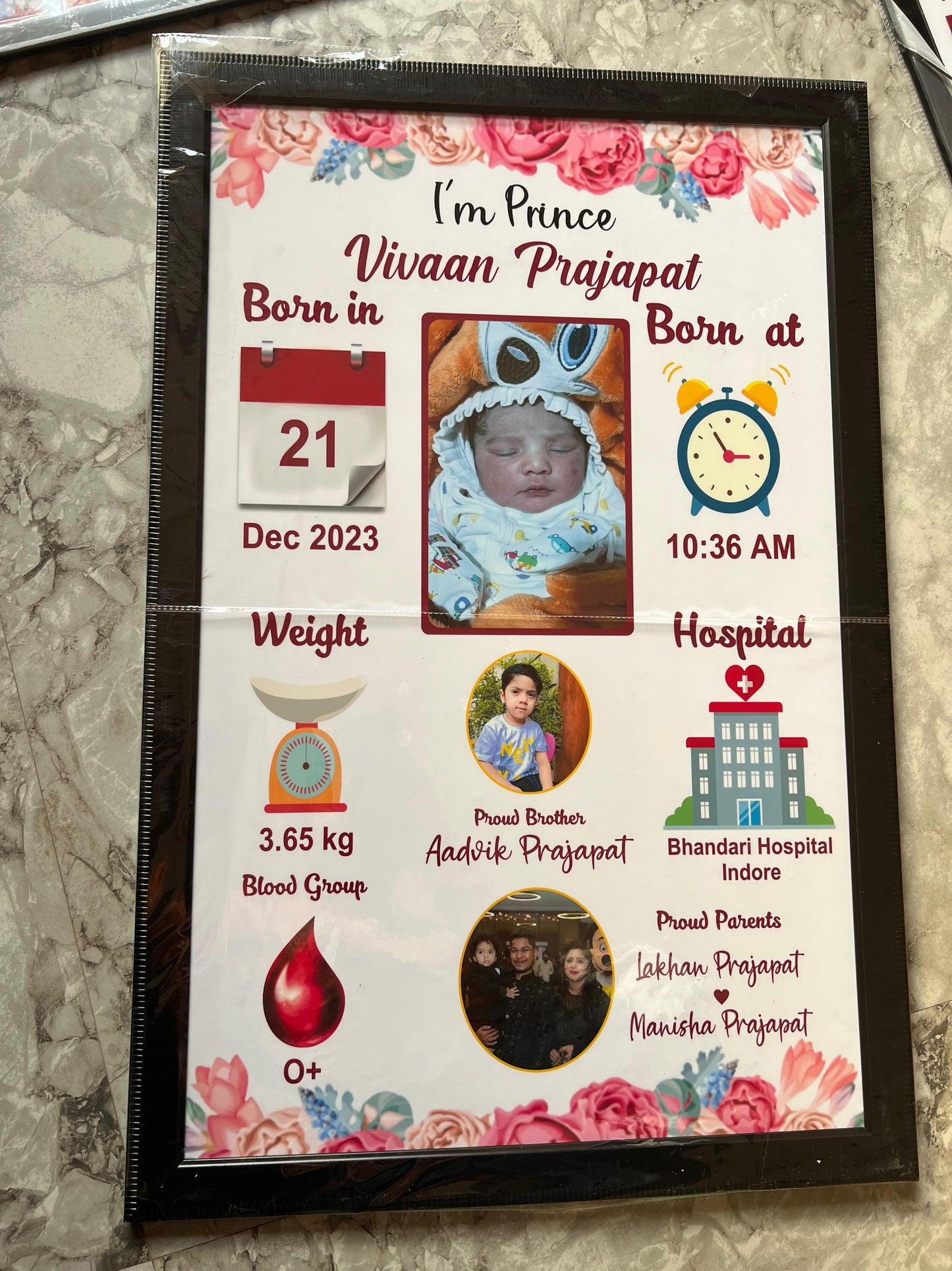 Baby Birth Frame