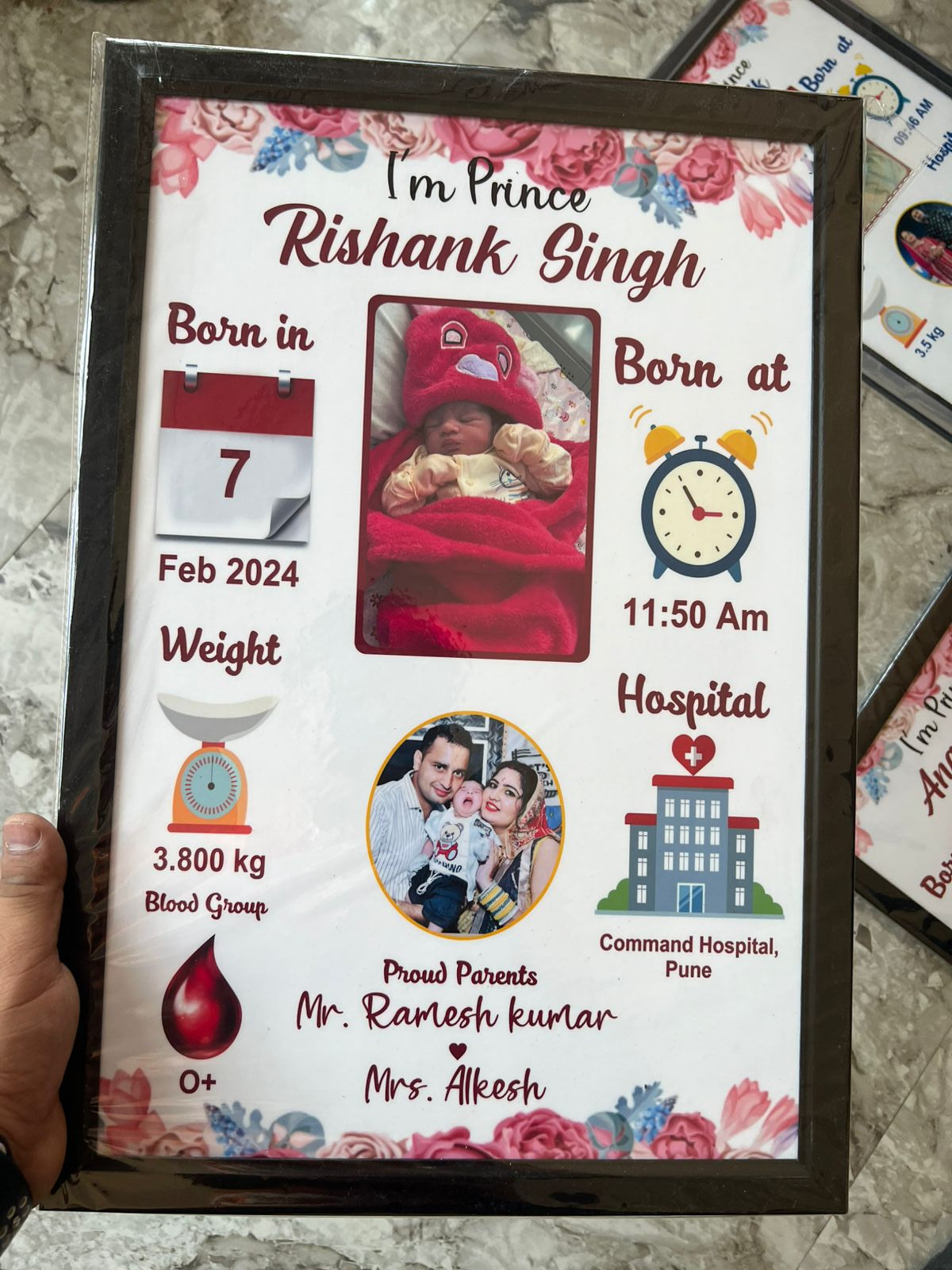Baby Birth Frame