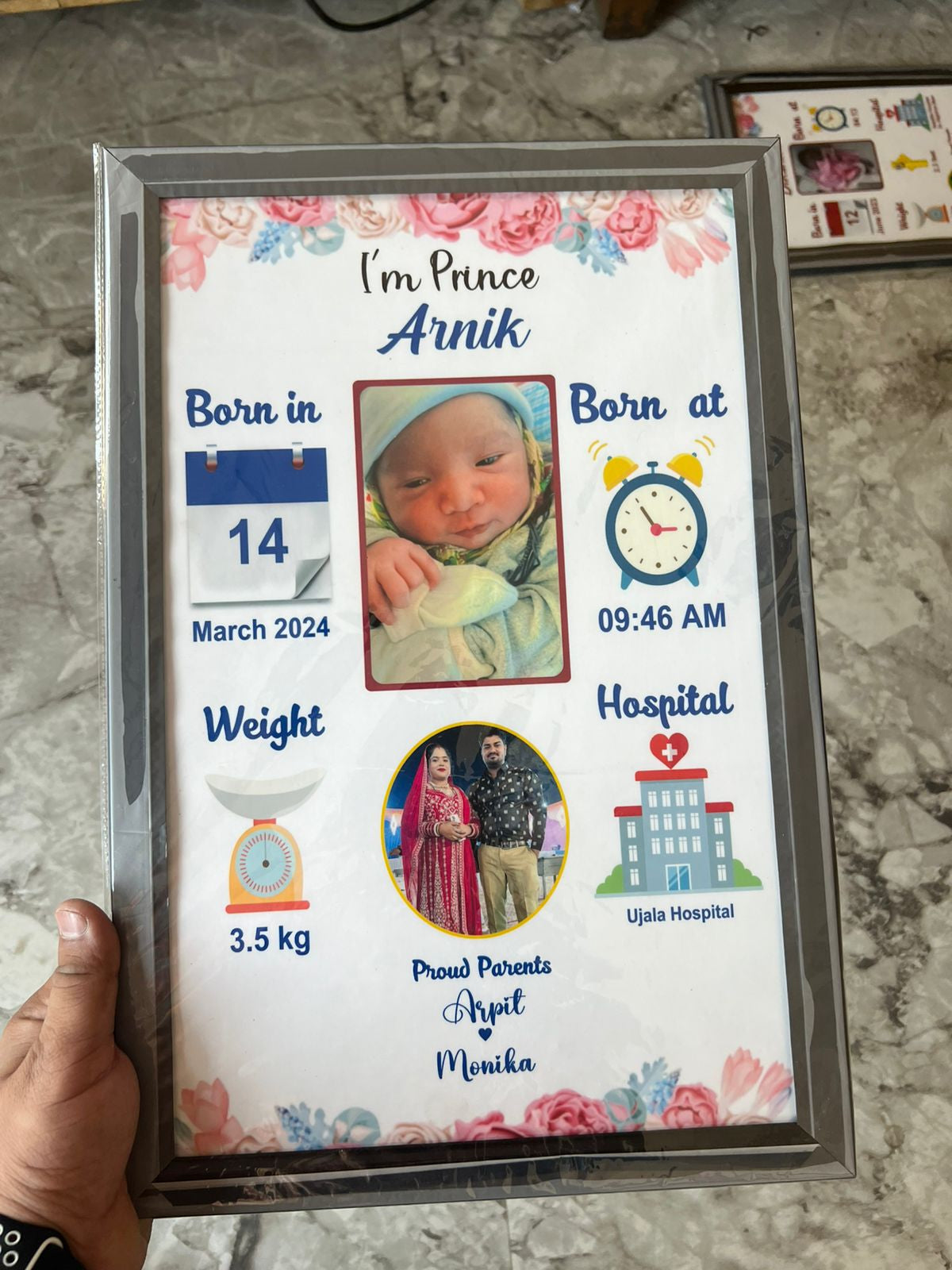 Baby Birth Frame