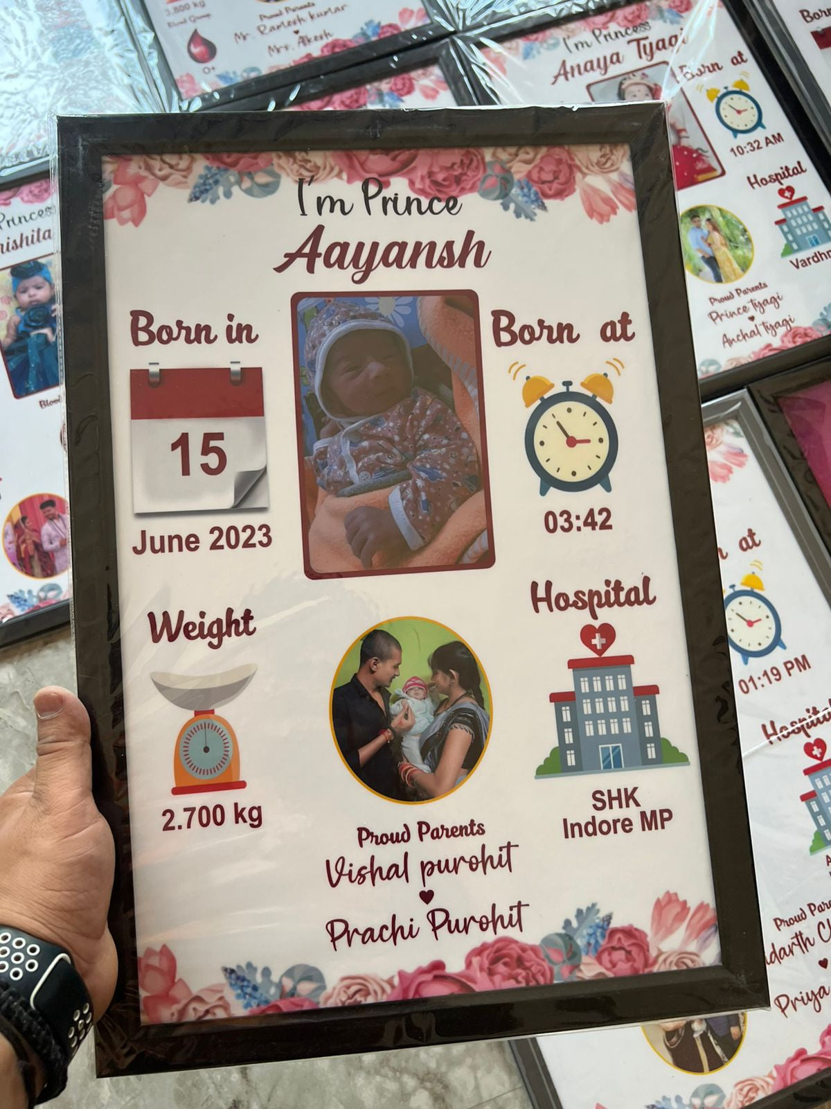 Baby Birth Frame