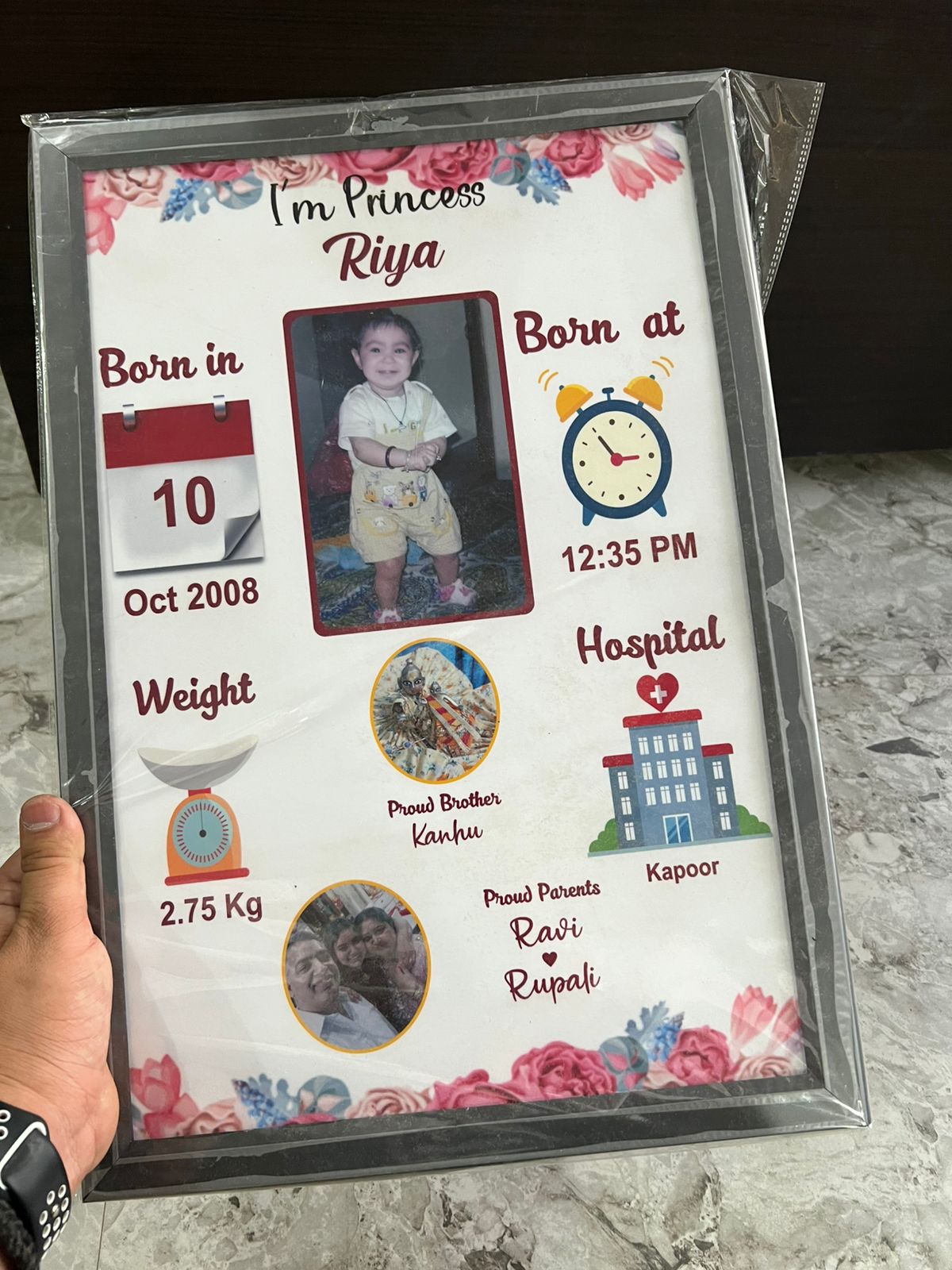 Baby Birth Frame
