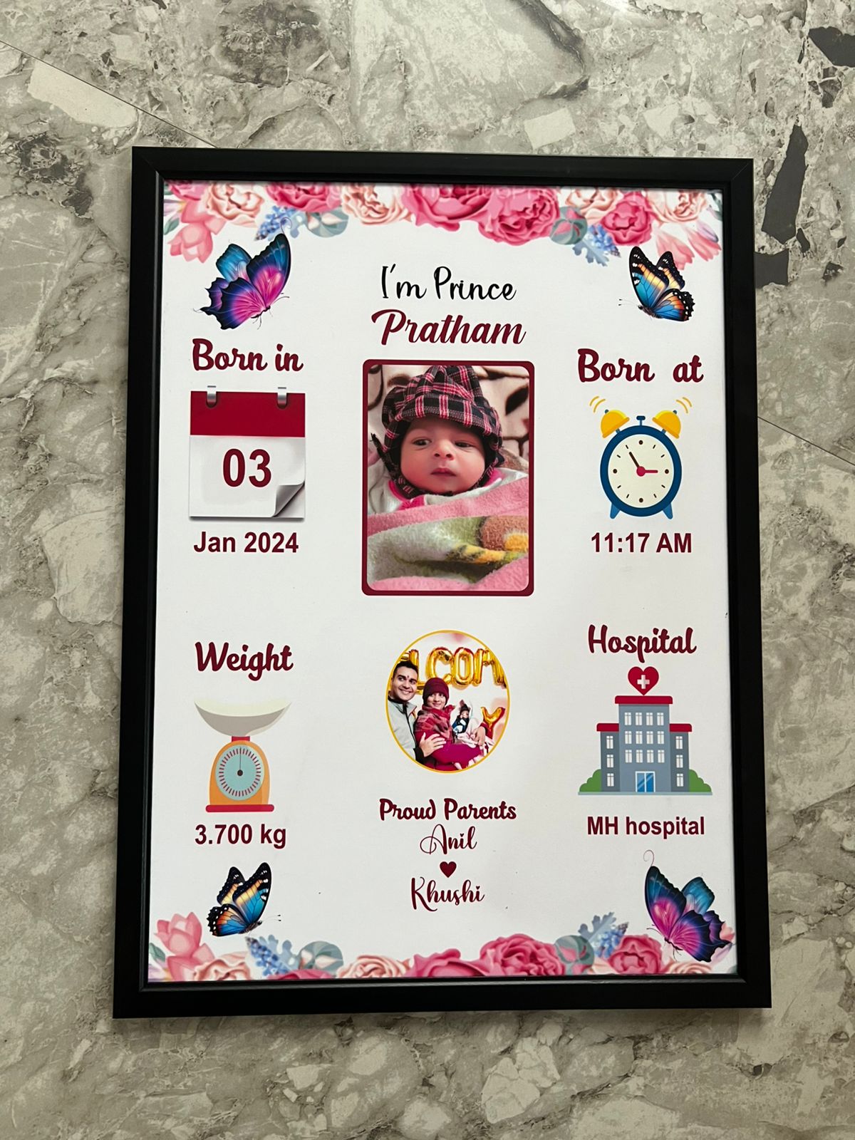 Baby Birth Frame