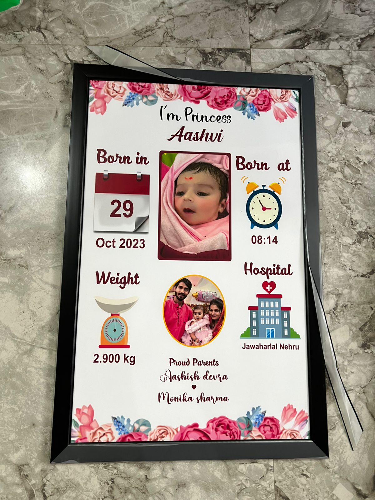 Baby Birth Frame