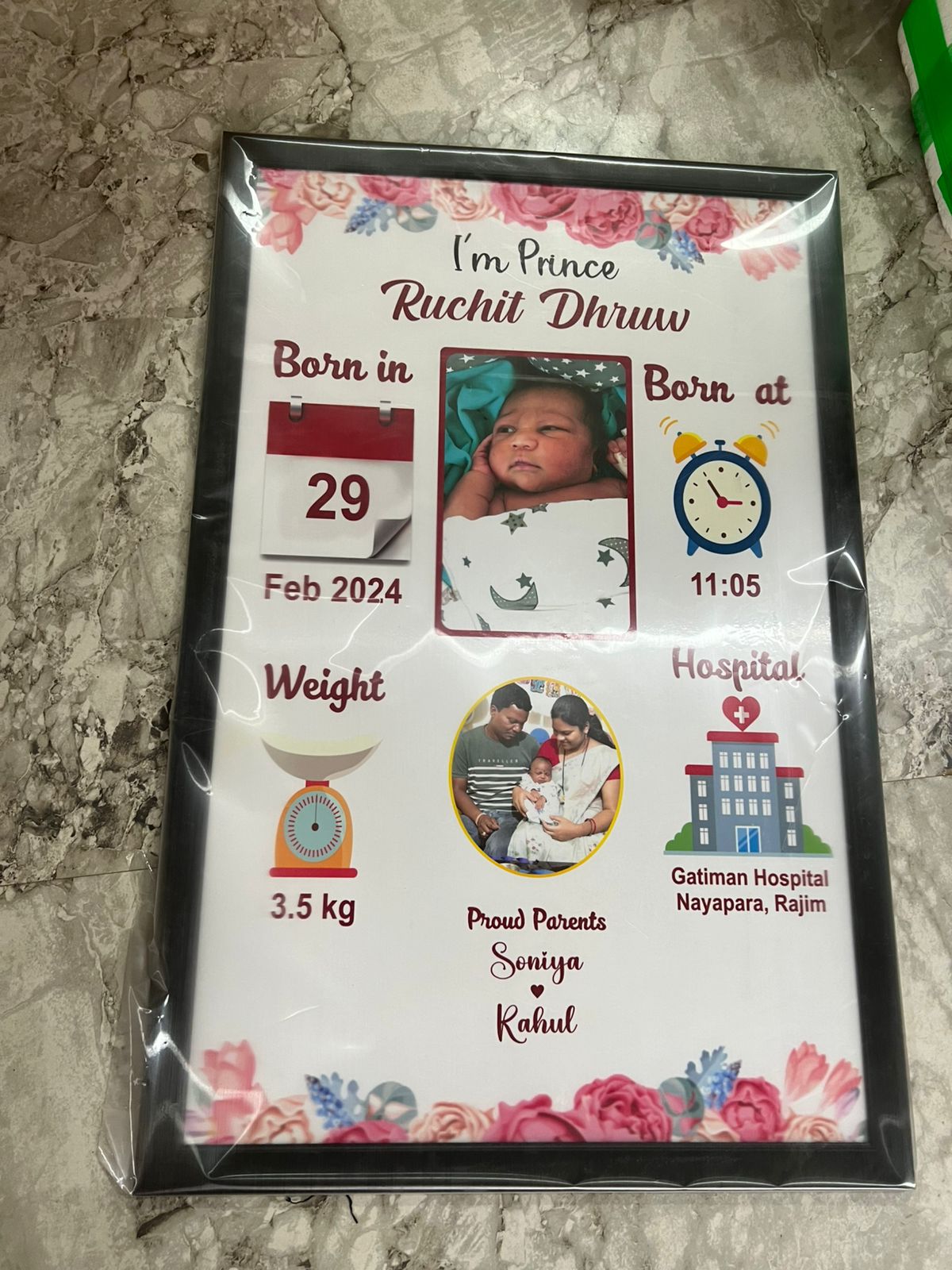 Baby Birth Frame