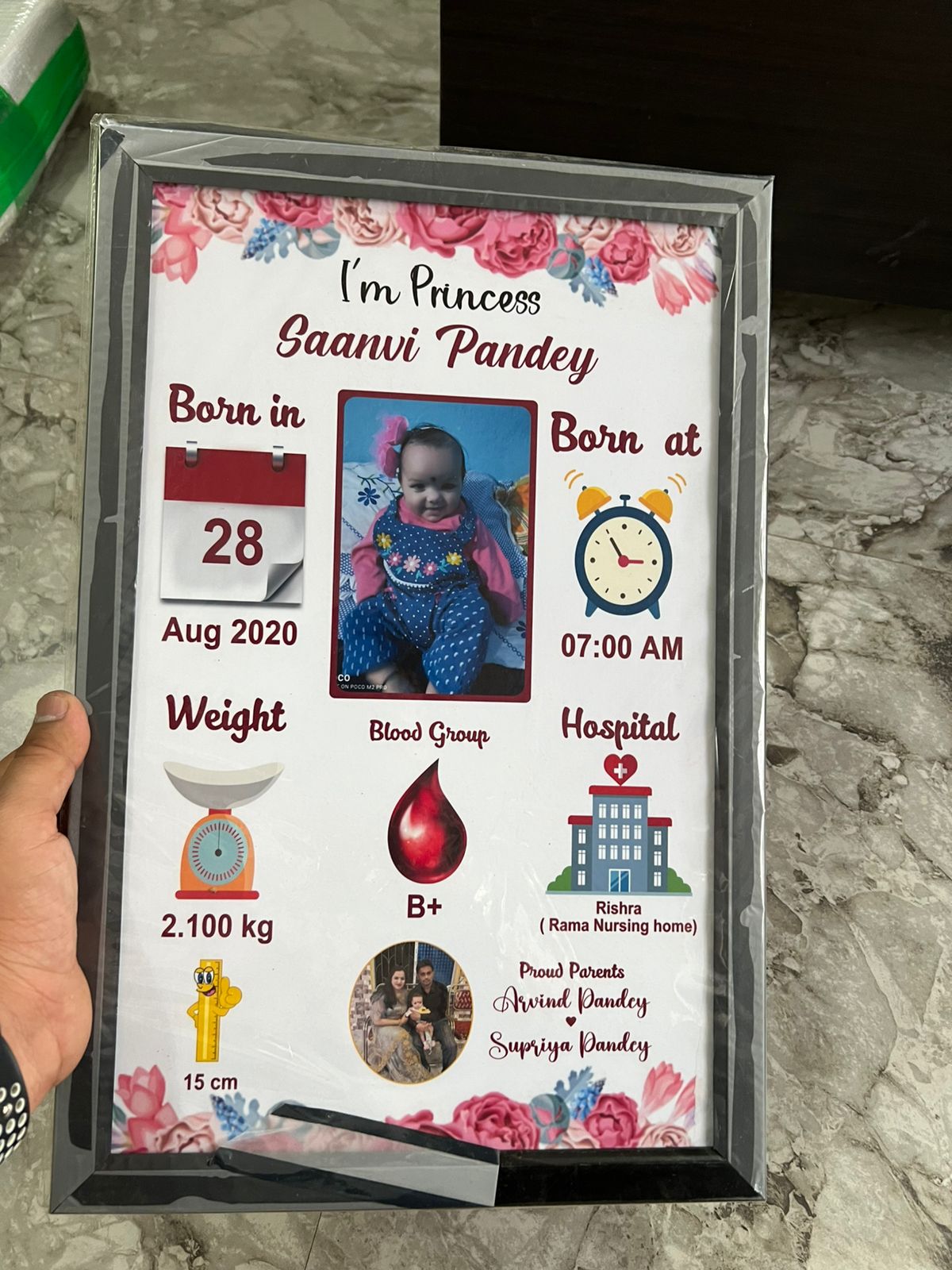 Baby Birth Frame