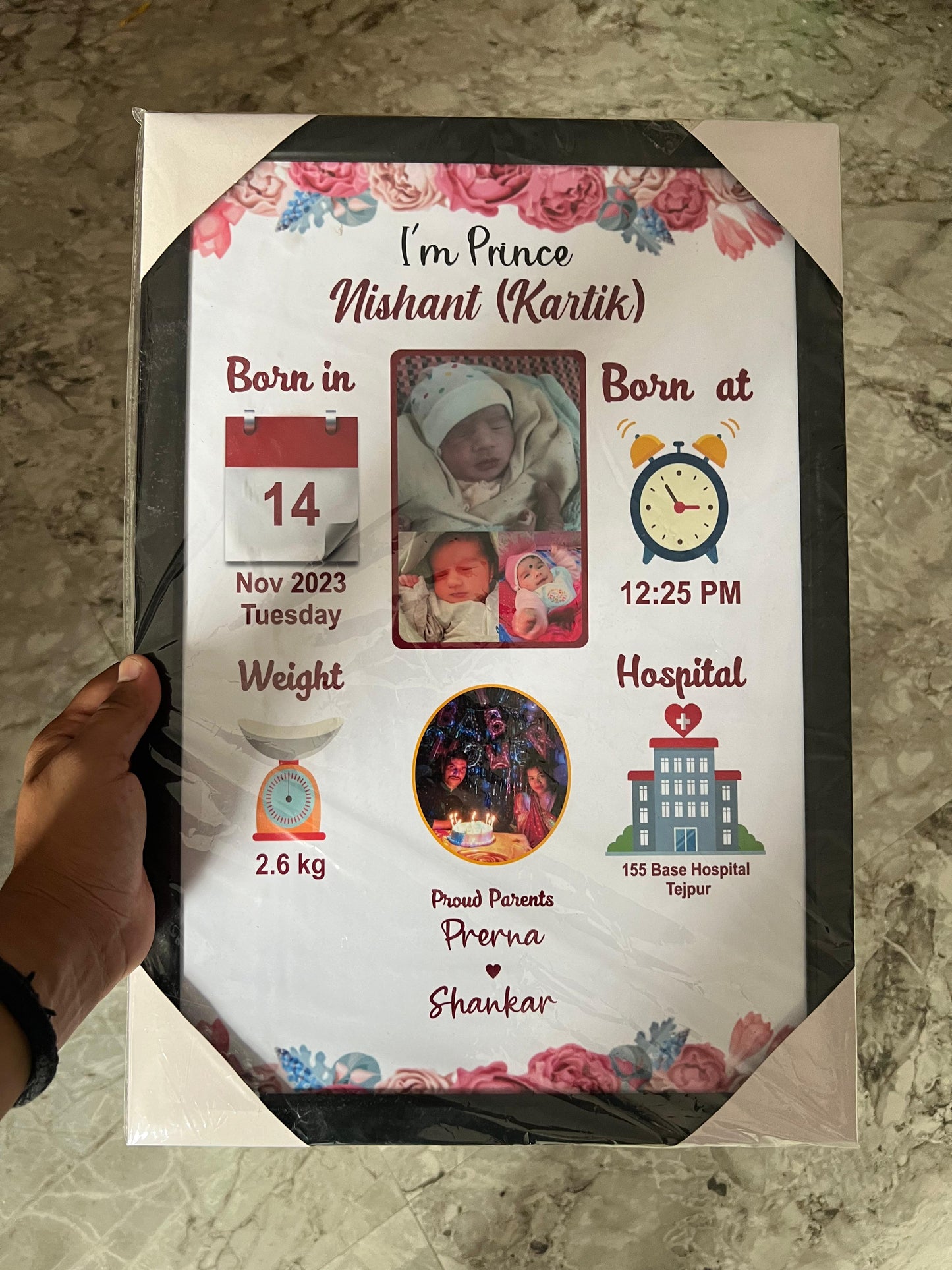 Baby Birth Frame