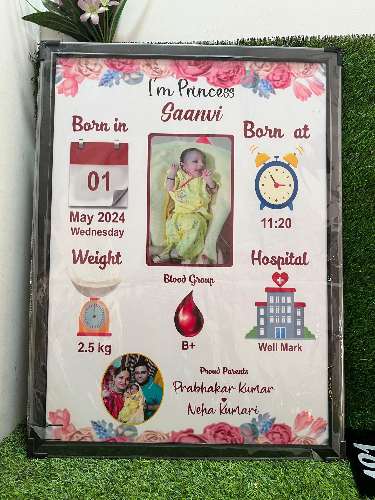 Baby Birth Frame