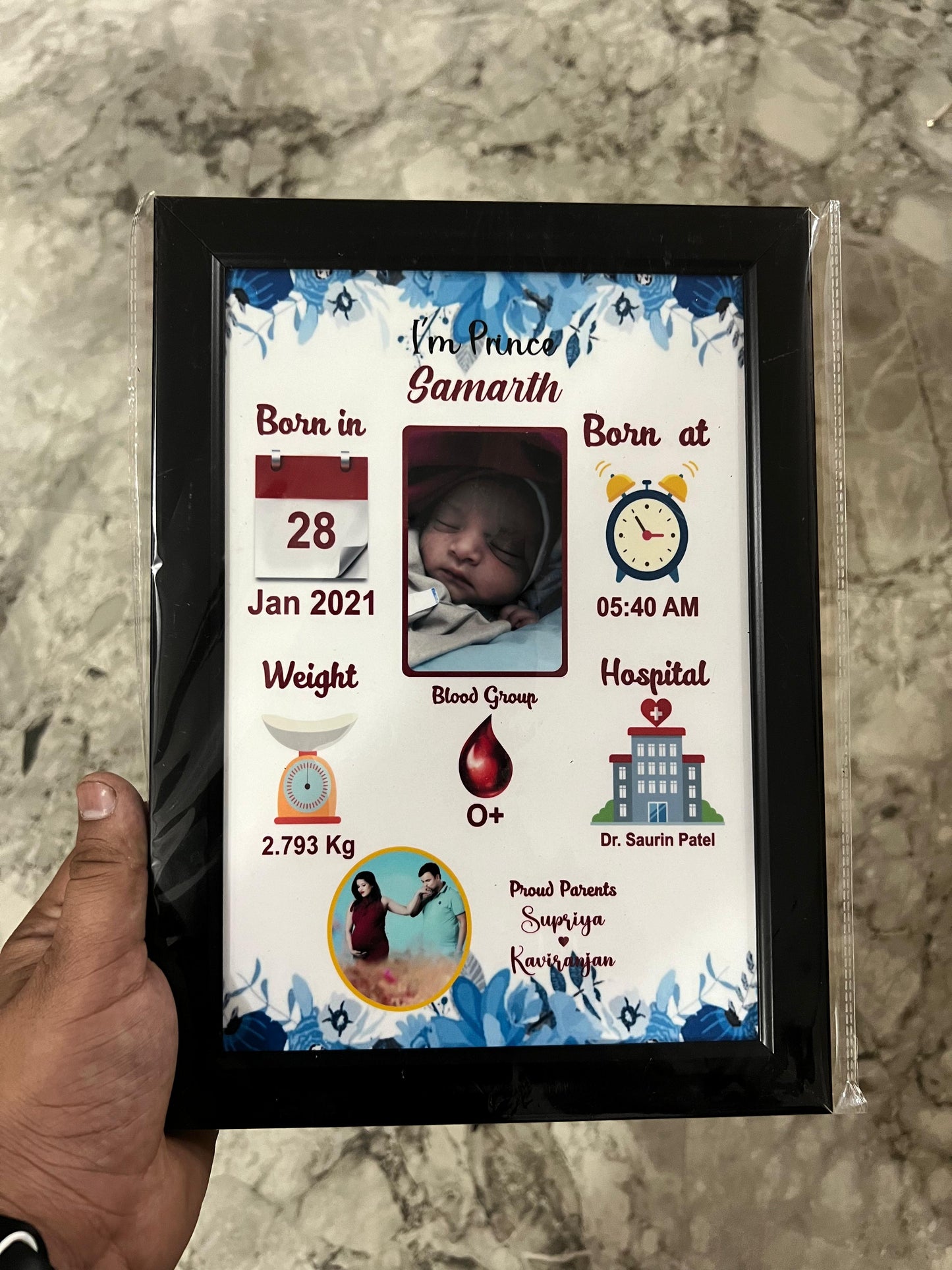 Baby Birth Frame