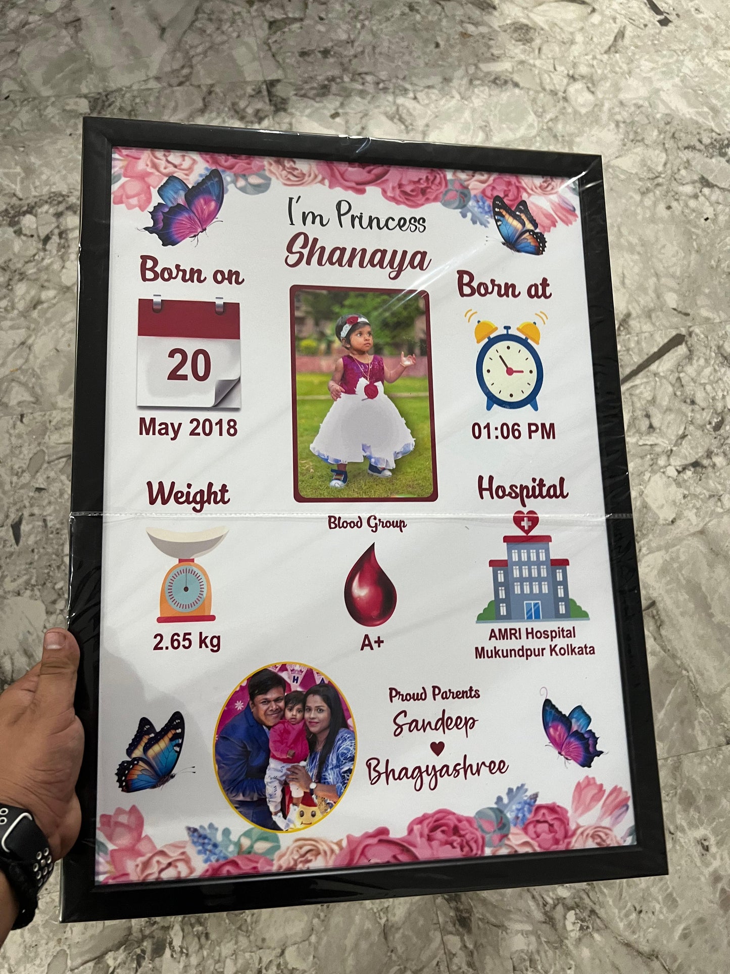 Baby Birth Frame