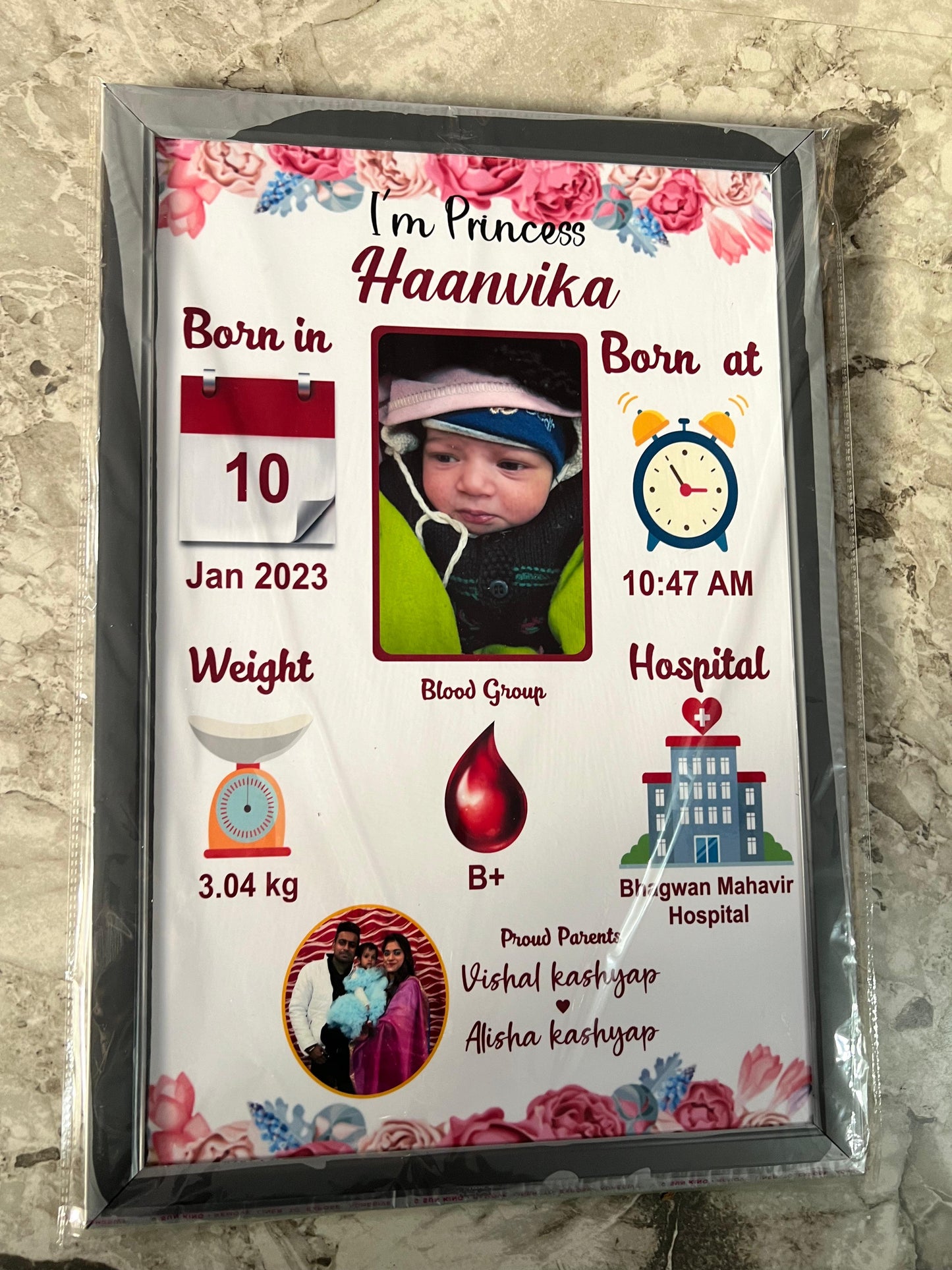 Baby Birth Frame