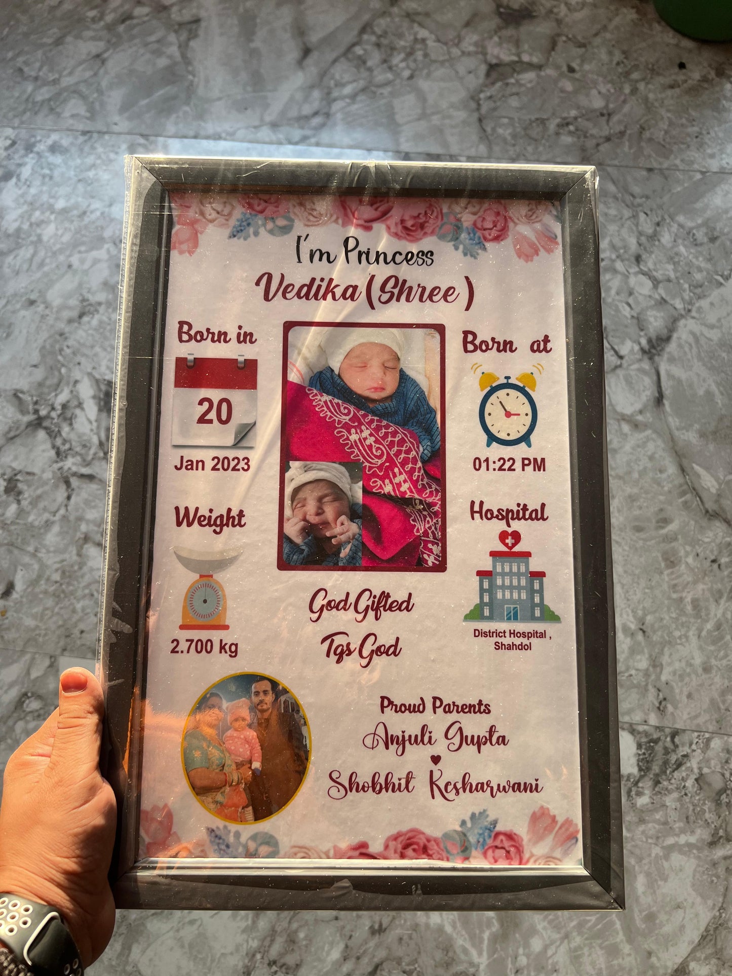 Baby Birth Frame
