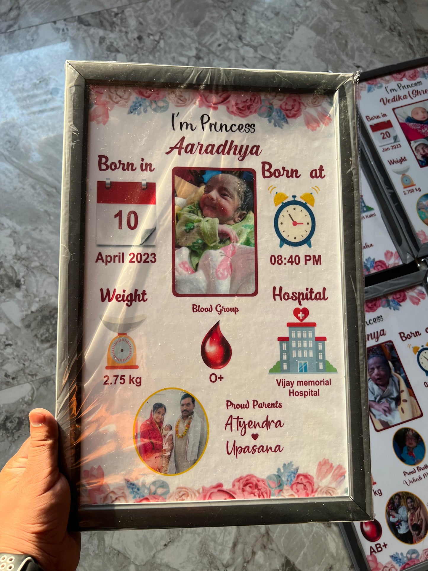 Baby Birth Frame