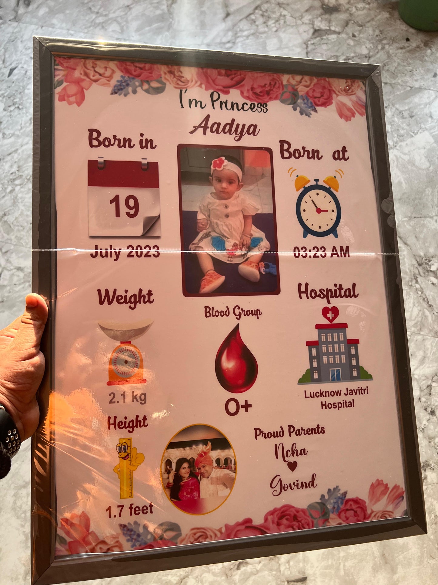Baby Birth Frame