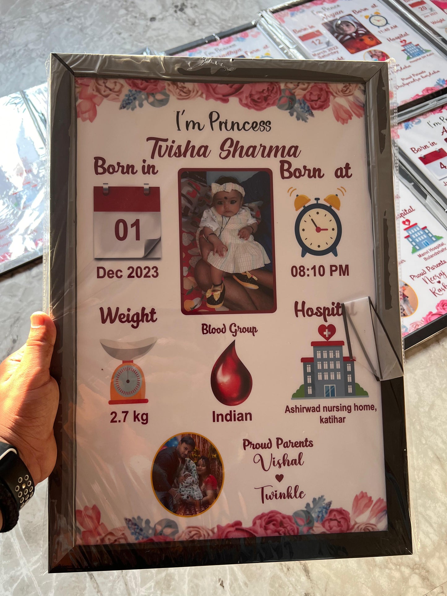 Baby Birth Frame