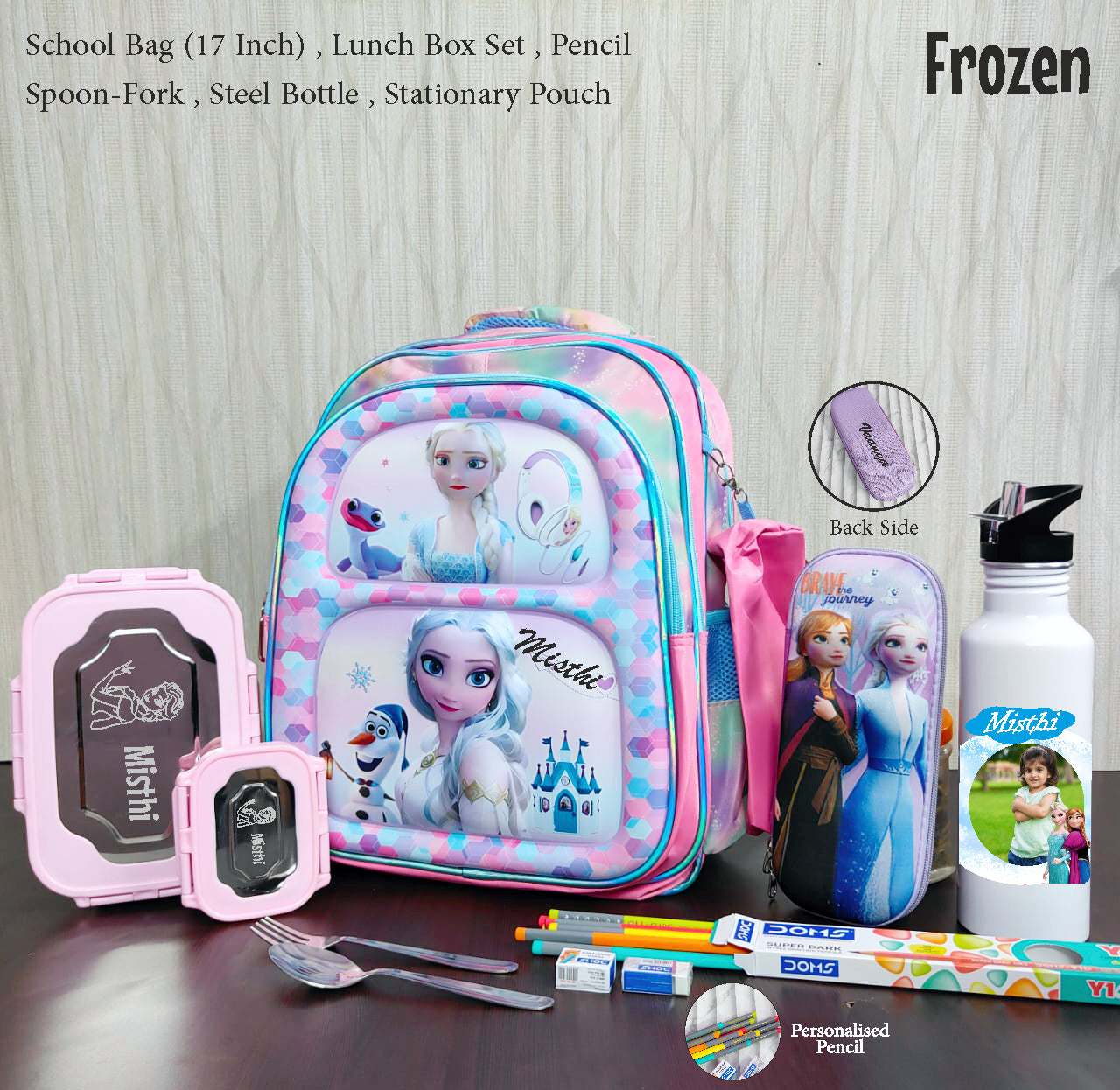 6 In 1 School Bag Hamper