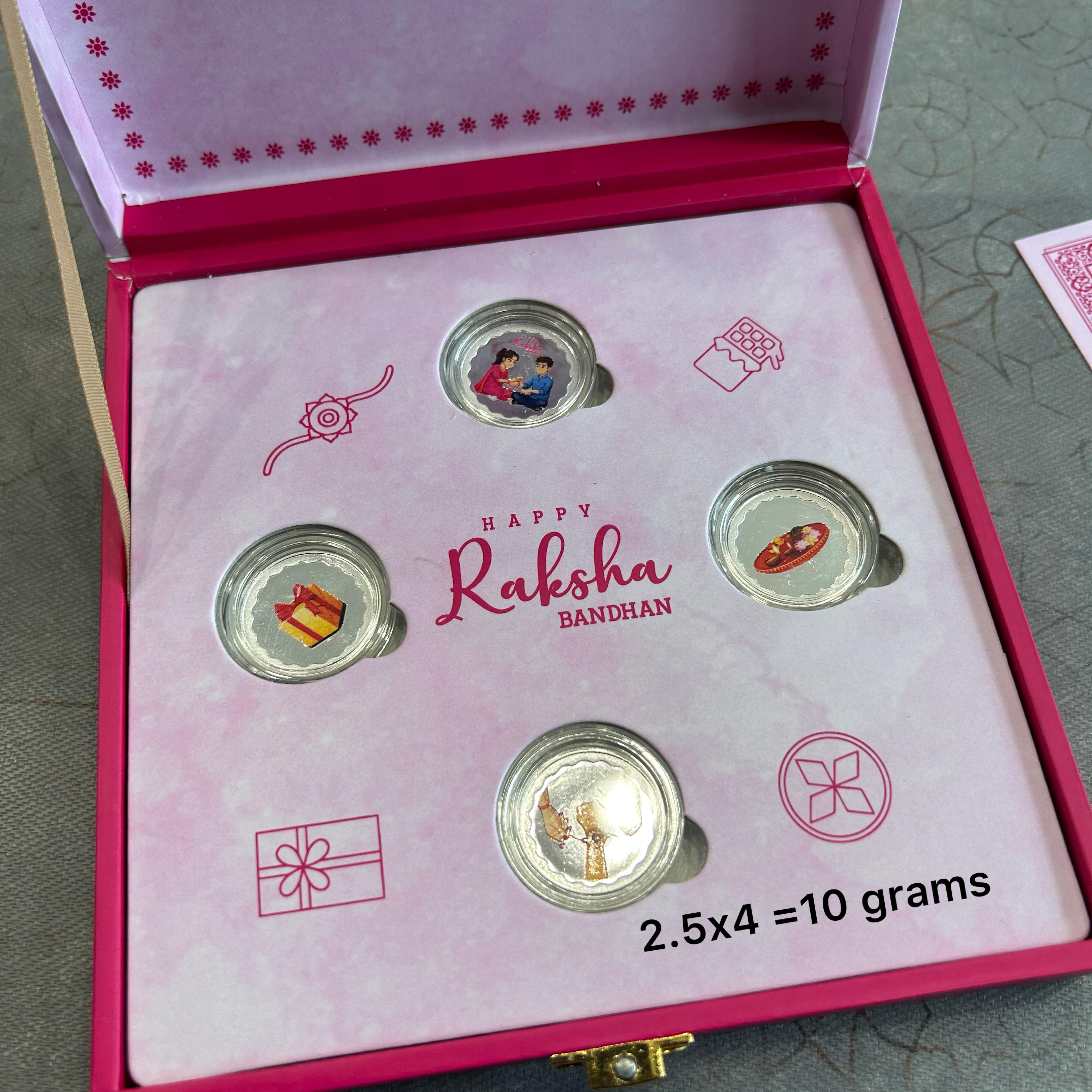10 Grams (Set Of 4 Silver Coins)