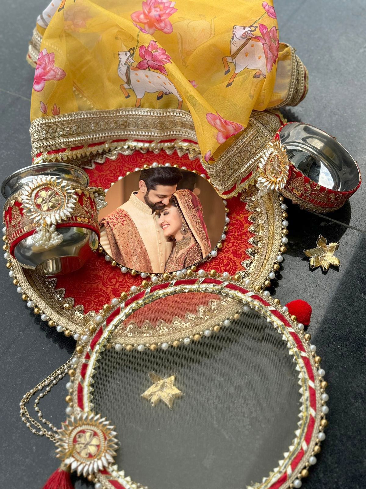 Pichwai Sajni Thali Set LP07