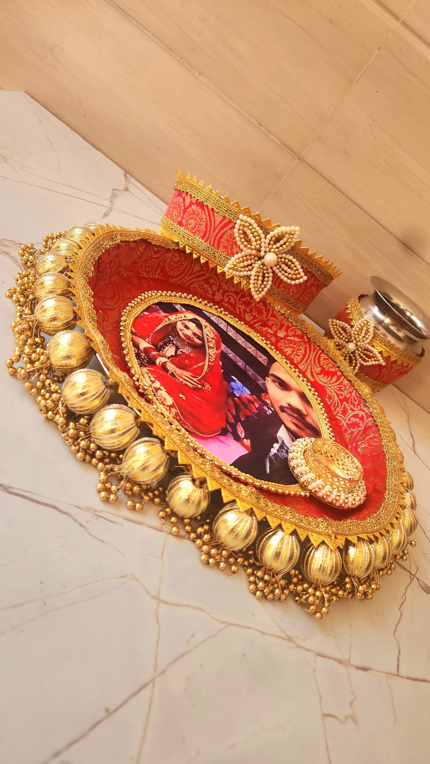 Premium Heavy Work Thali Combo K-Ht015