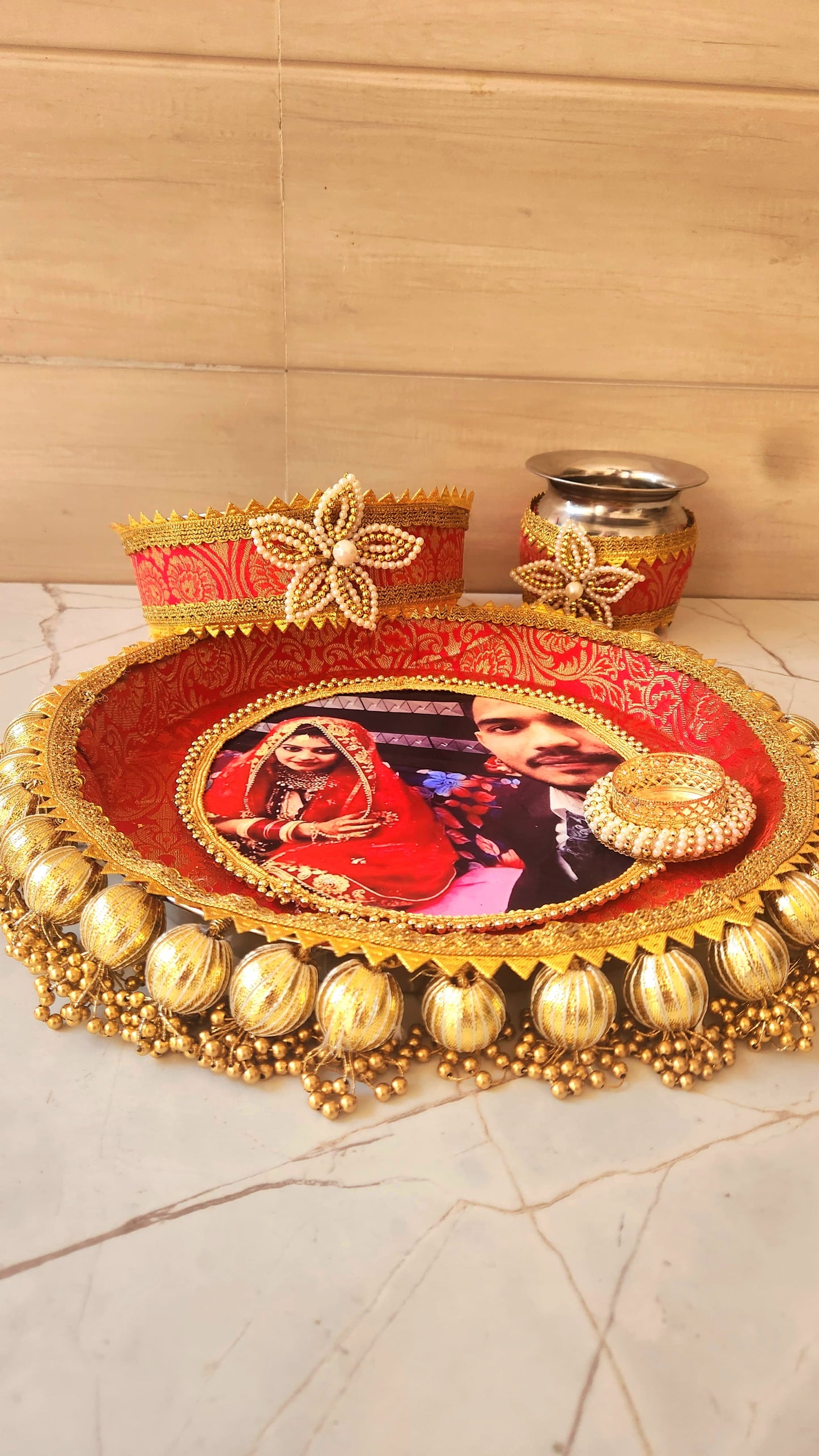 Premium Heavy Work Thali Combo K-Ht015