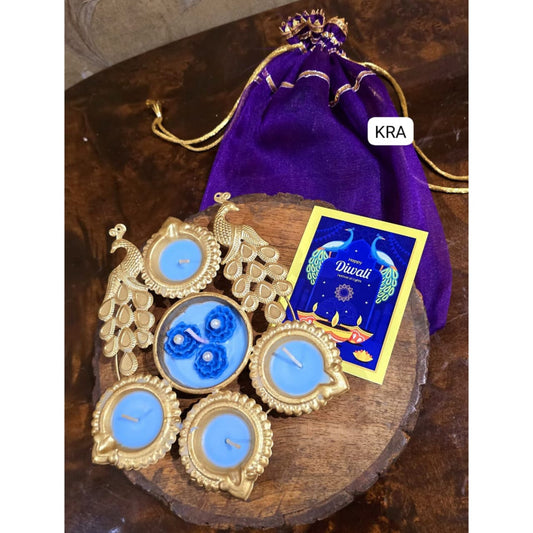 Peacock Mini Urli Hamper