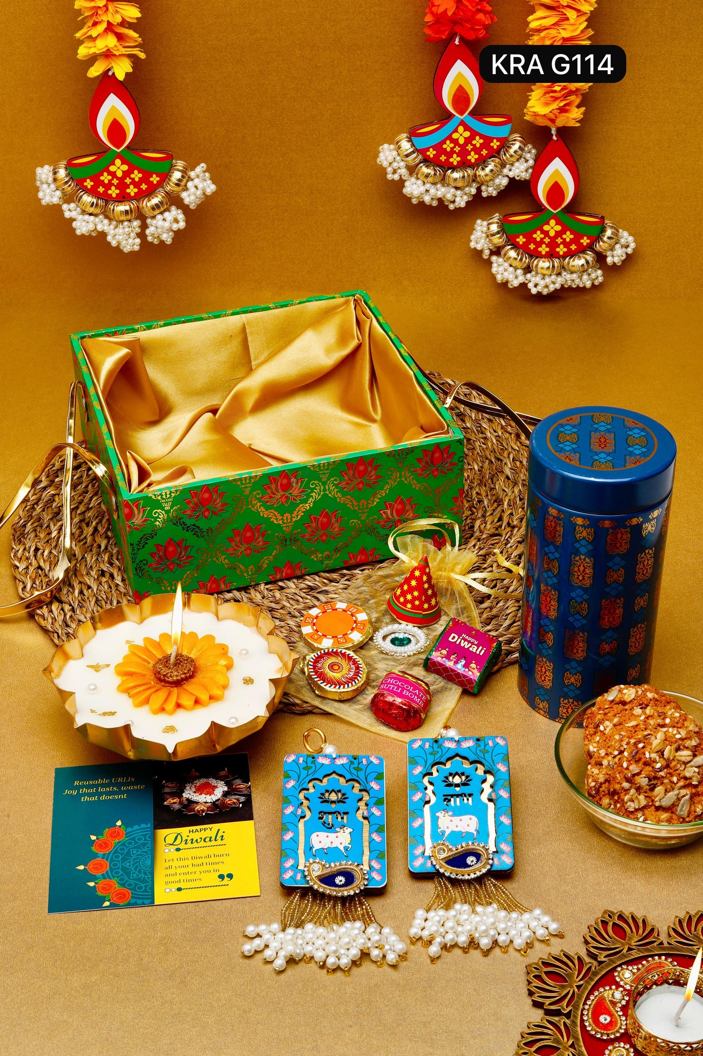 Happy Diwali Basket Budget Gift Hamper KRA G114