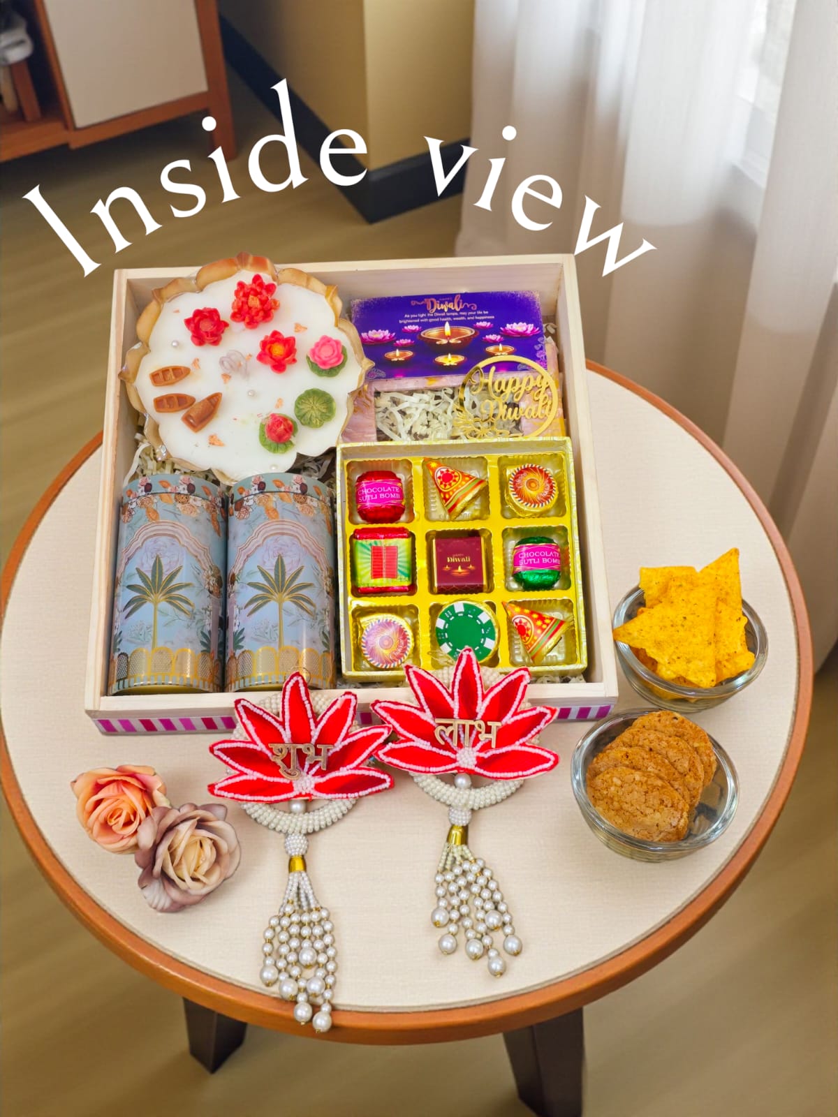 Lotus Theme Diwali Hamper KRA G106