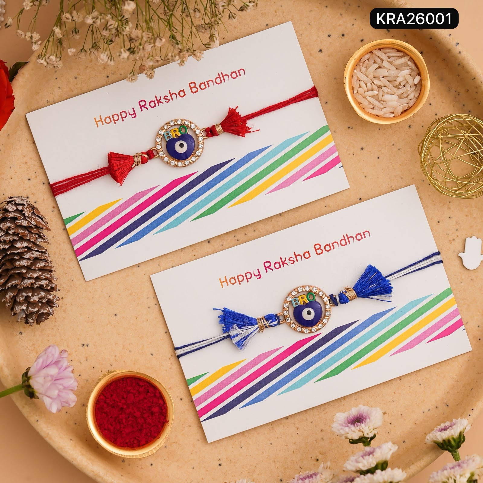 3D Bro Rakhi (KRA26001)