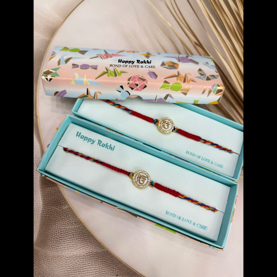 Hand Woven Ek Onkar AD Rakhi