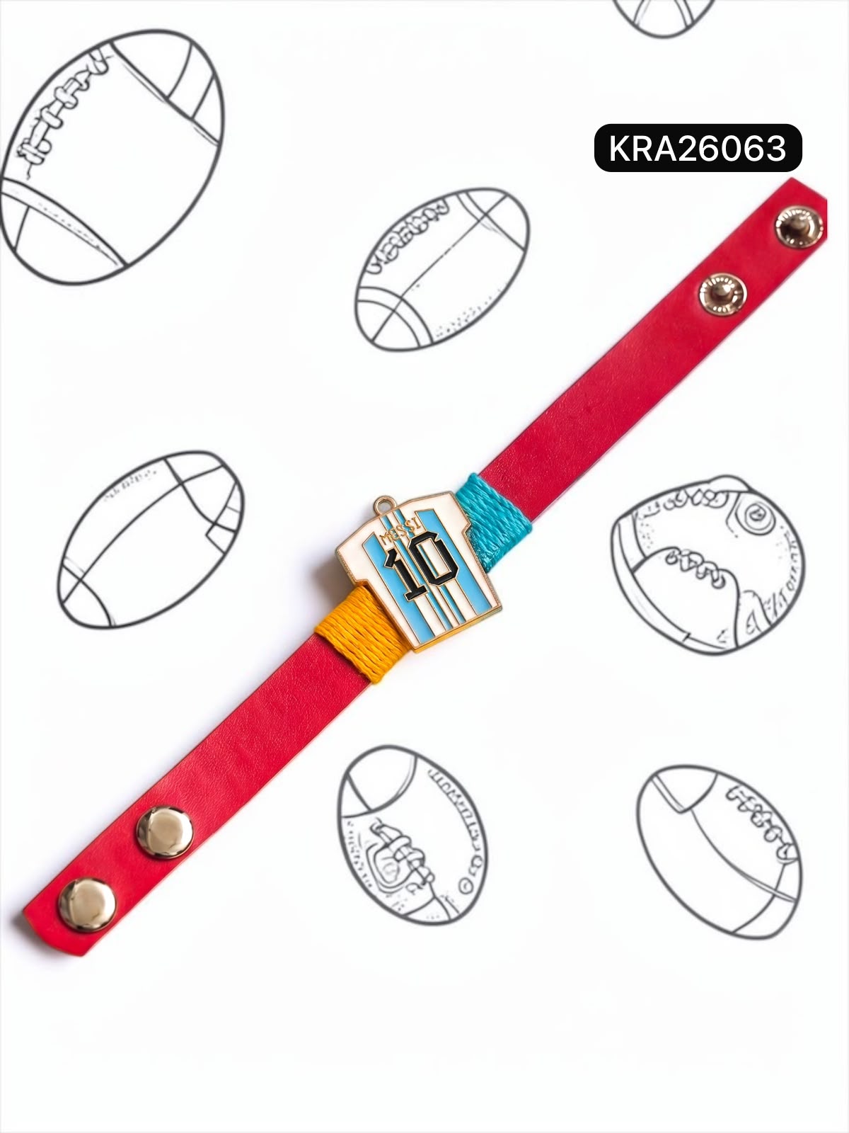Football Band Rakhi (KRA26063)