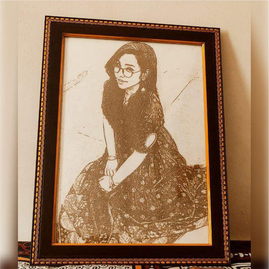 Sand Art Photo Frame