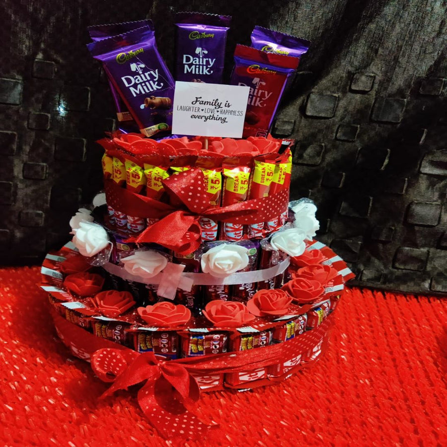 3 Tier Stick Bouquet 42.0