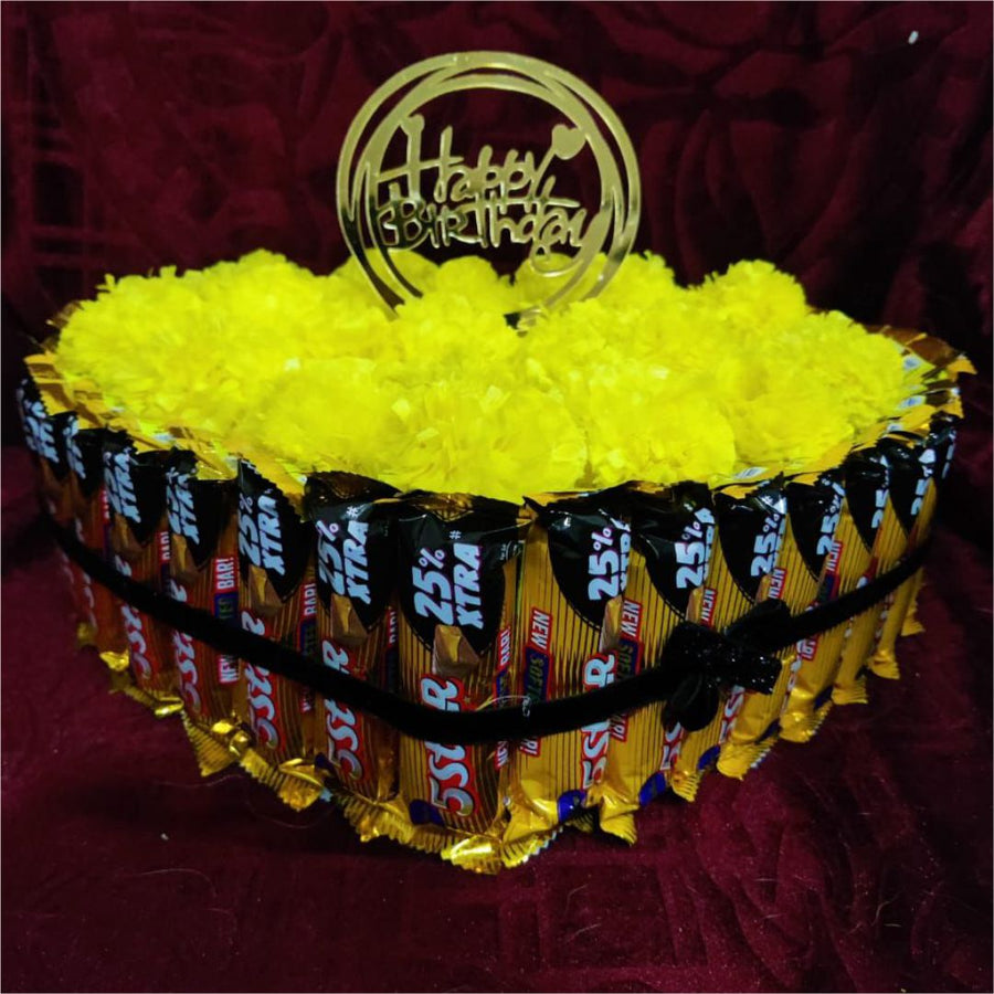 5 Star Heart Scroll Bouquet 27.0