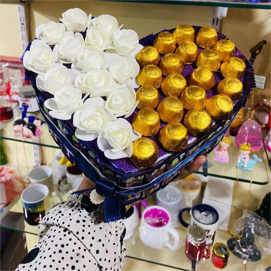 Dairy Milk Heart Bouquet 35.0