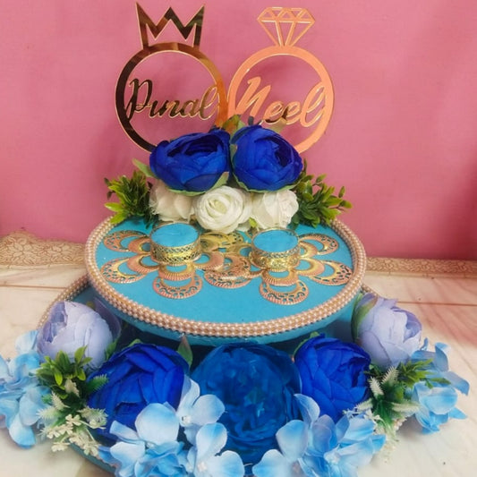 wedding items, Wedding Accessories, wedding, ring tray, ring platter, ring plate, ring ceremony, groom gift, engagement tray, engagement, earrings, dulha to be, customized platter, customised platter, bride to be, bride gift