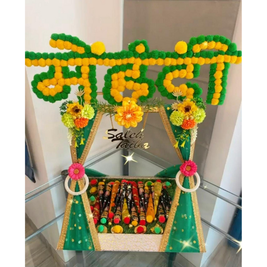 wedding items, Wedding Accessories, wedding, mehendi thaal, mehendi ceremony, groom gift, dulha to be, customized platter, customised platter, bride to be, bride gift