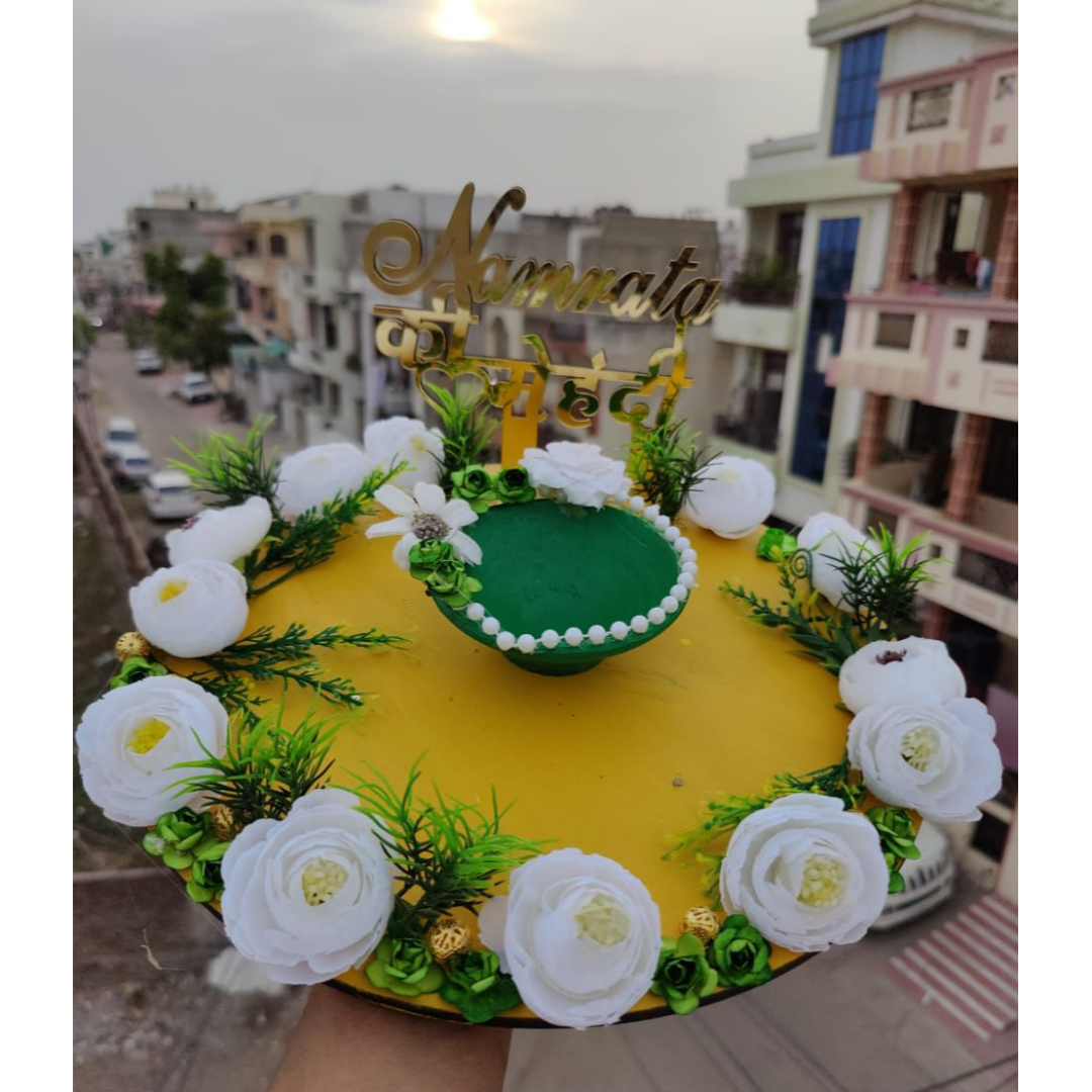 wedding items, Wedding Accessories, wedding, mehendi thaal, mehendi ceremony, groom gift, dulha to be, customized platter, customised platter, bride to be, bride gift