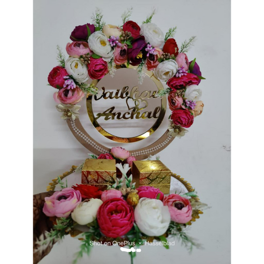 wedding items, Wedding Accessories, wedding, ring tray, ring platter, ring plate, ring ceremony, groom gift, engagement tray, engagement, earrings, dulha to be, customized platter, customised platter, bride to be, bride gift