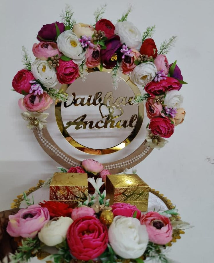 wedding items, Wedding Accessories, wedding, ring tray, ring platter, ring plate, ring ceremony, groom gift, engagement tray, engagement, earrings, dulha to be, customized platter, customised platter, bride to be, bride gift