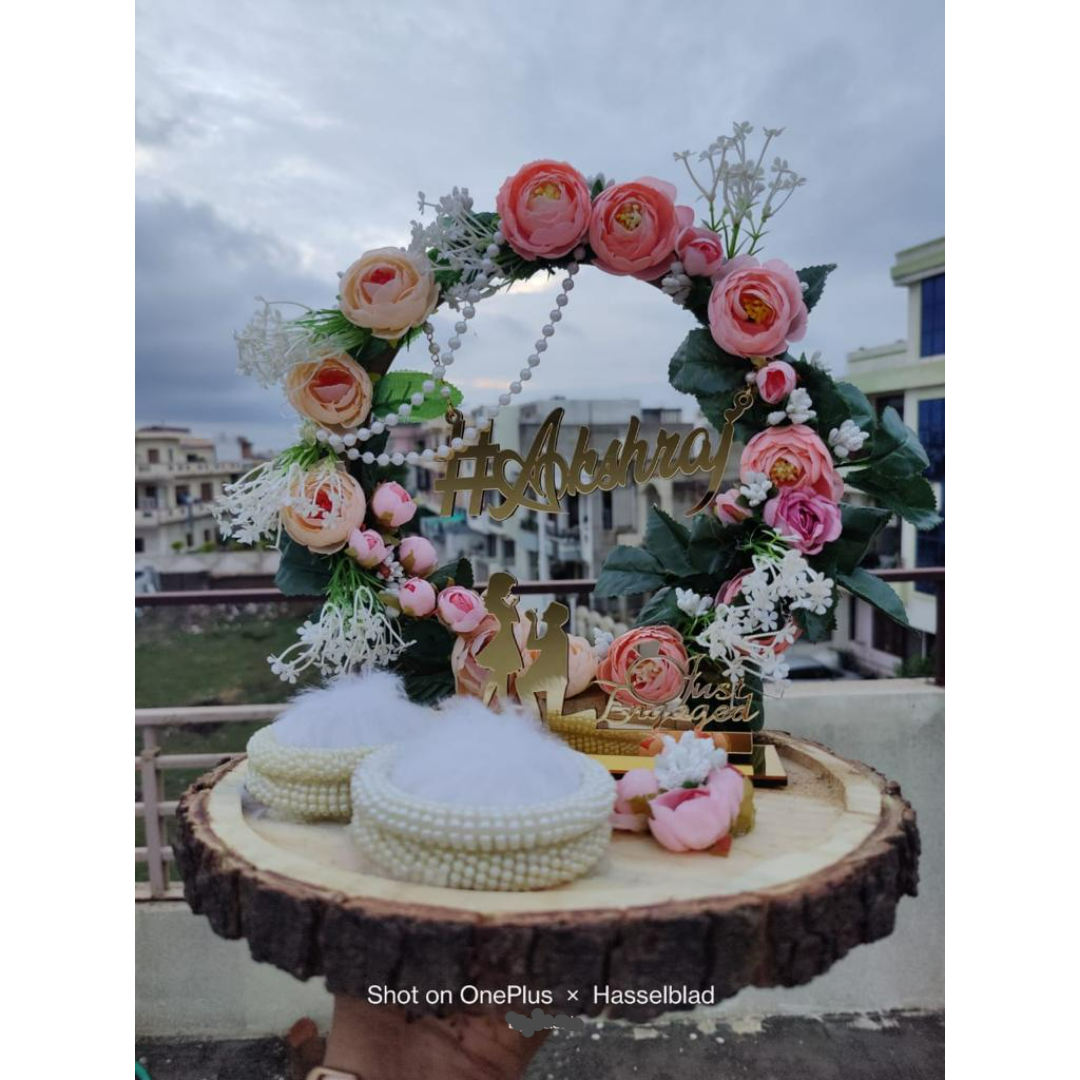 wedding items, Wedding Accessories, wedding, ring tray, ring platter, ring plate, ring ceremony, groom gift, engagement tray, engagement, earrings, dulha to be, customized platter, customised platter, bride to be, bride gift