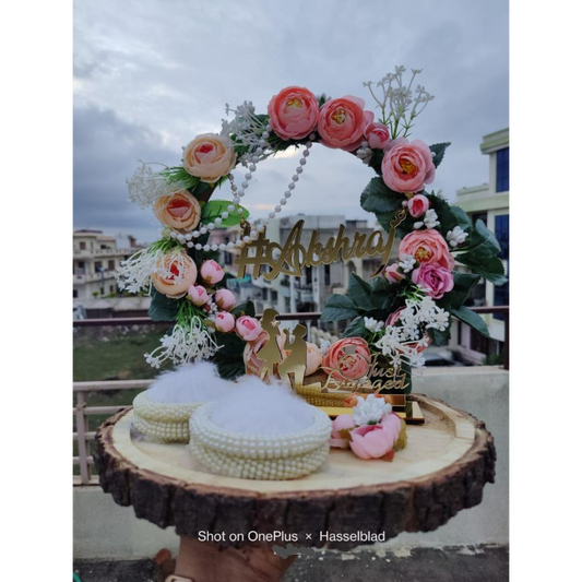 wedding items, Wedding Accessories, wedding, ring tray, ring platter, ring plate, ring ceremony, groom gift, engagement tray, engagement, earrings, dulha to be, customized platter, customised platter, bride to be, bride gift