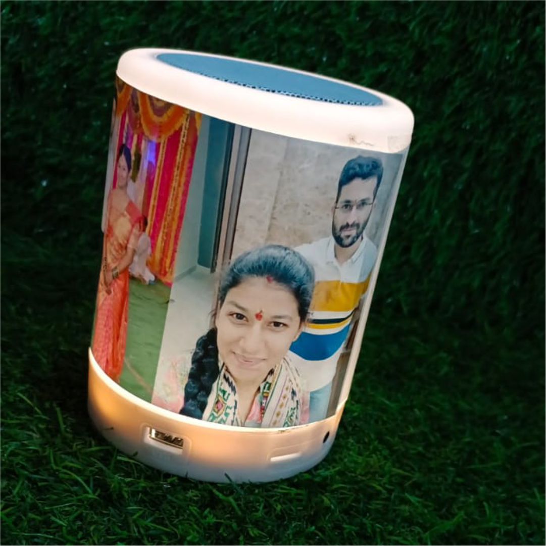 Personalized Bluetooth Multi Color LED Speaker