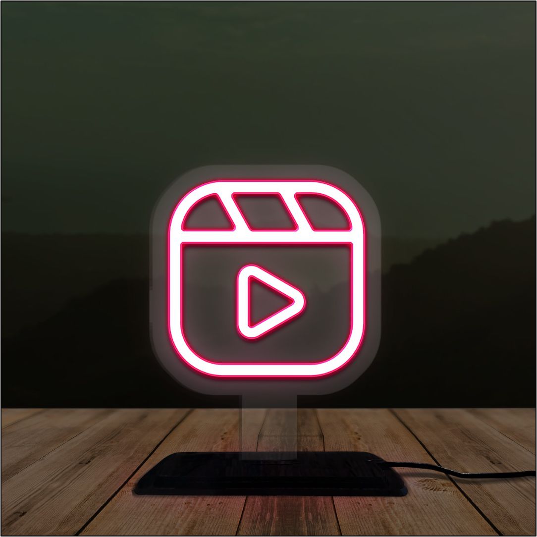 Unique Design Neon Tabletop