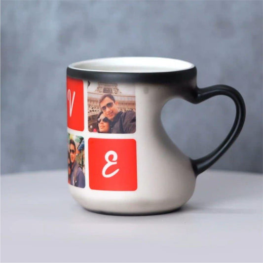 Heart Cut Magic Mug